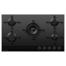 FISHER &amp; PAYKEL CG905DLPGB4 90cm 5 Burner LPG Gas Hob - Black Glass additional 1
