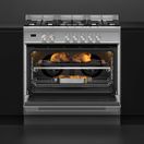 FISHER &amp; PAYKEL OR90SDG4X1 90cm Dual Fuel 5 Burner Cooker - Stainless Steel additional 4