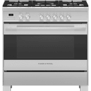 FISHER &amp; PAYKEL OR90SDG4X1 90cm Dual Fuel 5 Burner Cooker - Stainless Steel additional 1