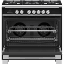 FISHER &amp; PAYKEL OR90SCG4B1 90cm Dual Fuel Range Cooker - Black additional 2