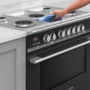 FISHER &amp; PAYKEL OR90SCG4B1 90cm Dual Fuel Range Cooker - Black additional 4