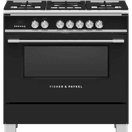 FISHER &amp; PAYKEL OR90SCG4B1 90cm Dual Fuel Range Cooker - Black additional 1