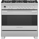 FISHER &amp; PAYKEL OR90SDG6X1 90cm Dual Fuel Range Cooker with Gas Hob and Pyrolytic Cleaning - Stainless Steel additional 1
