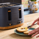 MORPHY RICHARDS 243101 Clay 4 Slice Toaster - Flint additional 8