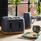 MORPHY RICHARDS 243101 Clay 4 Slice Toaster - Flint additional 6
