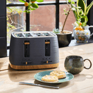 MORPHY RICHARDS 243101 Clay 4 Slice Toaster - Flint additional 5