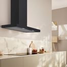 NEFF D95BCC2S0B N50 Wall-Mounted 90cm Cooker Hood - Matte Black additional 3