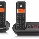 Motorola 107E212UK Twin Cordless Phone With Answer Machine Black additional 1