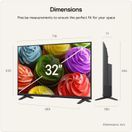 LG 32LB650B6LA.AEK 32" 4K LED AI HD Smart TV - Charcoal Black additional 2