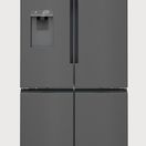 NEFF KM3963XE0 N70 Multi-Door American Fridge Freezer - Black Steel additional 1
