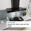 BOSCH DWB95CC60B Series 4 Wall-Mounted 90cm Cooker Hood Matte Black additional 2