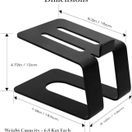 Mitchell Acoustics USTREAMSTANDD uStream Speaker Stands (Destkop) - Black additional 3
