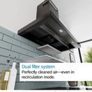 BOSCH DWB65CC30B Series 4 Wall-Mounted 60cm Cooker Hood - Stainless Steel additional 3