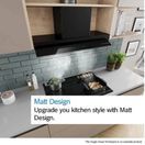 BOSCH DBB83BC60B Series 2 Integrated Design 80cm Hood Matt Black additional 4
