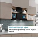 BOSCH DBB83BC60B Series 2 Integrated Design 80cm Hood Matt Black additional 5