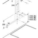BOSCH DWB97DN60B Series 6 Wall-Mounted 90cm Cooker Hood Matt Black additional 16