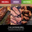 Ninja OG703UK Outdoor Woodfire Electric BBQ Grill &amp; Smoker with Cover - Black additional 6