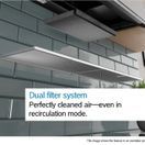 BOSCH DBB85CC60B Series 4 Integrated Design 80cm Hood Matte Black additional 2