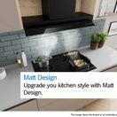 BOSCH DBB85CC60B Series 4 Integrated Design 80cm Hood Matte Black additional 5