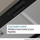 BOSCH DBB85CC60B Series 4 Integrated Design 80cm Hood Matte Black additional 6