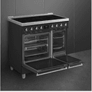 SMEG C92IPMB2 90cm Electric Rangecooker with Double Oven and Induction Hob - Matte Black additional 6