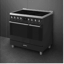 SMEG C92IPMB2 90cm Electric Rangecooker with Double Oven and Induction Hob - Matte Black additional 3