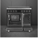 SMEG C92IPMB2 90cm Electric Rangecooker with Double Oven and Induction Hob - Matte Black additional 4