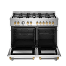 Master 100cm Range Cooker Twin Oven Dual Fuel Stainless Steel/Gold MAS106L2EXGC additional 2
