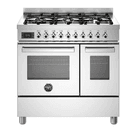 Professional 90cm Range Cooker Twin Dual Fuel Stainless Steel PRO96L2EXT additional 1