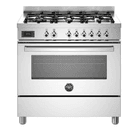 Bertazzoni Professional 90cm Range Cooker Single Oven Dual Fuel Stainless PRO96L1EXT additional 1