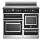 Bertazzoni Heritage 100cm Range Cooker XG Oven Induction Black HER105I3ENET additional 1