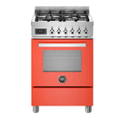 BERTAZZONI PRO64L1EART Professional 60cm Single Oven Dual Fuel Orange additional 1
