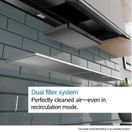 BOSCH DBB97DP60B Series 6 Integrated Design 90cm Hood Matte Black additional 3