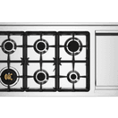Bertazzoni Heritage 120cm Range Cooker Twin Oven with Griddle Dual Fuel Stainless Steel HER126G2EXT additional 2