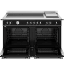 Bertazzoni Heritage 120cm Range Cooker Twin Oven with Griddle Induction Matt Black HER125I2ENET additional 3