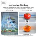 LG GSXE81PYBE InstaView American-Style 628L Fridge Freezer - Silver additional 5