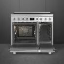 SMEG C92IPX2 90cm Electric Rangecooker with Double Oven and Induction Hob - Stainless Steel additional 4
