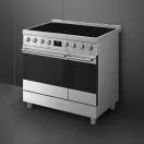 SMEG C92IPX2 90cm Electric Rangecooker with Double Oven and Induction Hob - Stainless Steel additional 6