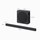 TCL A65K-UK 3.1.2ch Soundbar with Wireless Subwoofer - Black additional 2