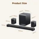 TCL S65K-UK 5.1ch Soundbar with Wireless Subwoofer - Black additional 9