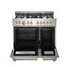 Bertazzoni Master 90cm Range Cooker Twin Oven Dual Fuel Stainless MAS95C2EXGC additional 3