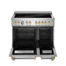 Bertazzoni Master 90cm Range Cooker Twin Oven Induction Stainless Steel/Gold MAS95I2EXGC2 additional 3