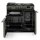 RANGEMASTER AURA90DFPRBD/YX1 Aura 90cm Dual Fuel Range Cooker River Bed with Onyx Trim additional 2
