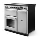RANGEMASTER AURA90EIPWHT/BN1 Aura 90cm Induction Range Cooker White with Brushed Nickel Trim additional 2