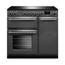 RANGEMASTER AURA90EIPSLT/BN1 Aura 90cm Induction Range Cooker Slate with Brushed Nickel Trim additional 1