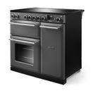 RANGEMASTER AURA90EIPSLT/BN1 Aura 90cm Induction Range Cooker Slate with Brushed Nickel Trim additional 2