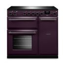 RANGEMASTER AURA90EIPPLM/YX1 Aura 90cm Induction Range Cooker Plum with Onyx Trim additional 1
