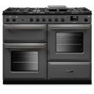 RANGEMASTER AURAO110DFPSLT/YX1 Aura 110 Dual Fuel Slate with Onyx Trim additional 1
