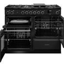 RANGEMASTER AURAO110DFPCBL/BN1 Aura 110 Dual Fuel Charcoal Black with Brushed Nickel Trim additional 3