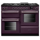 RANGEMASTER AURAO110DFPPLM/BN1 Aura 110 Dual Fuel Plum with Brushed Nickel Trim additional 1
